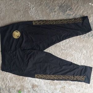 Black men's versace pant.